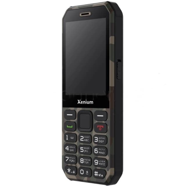 Мобильный телефон Xenium X300 зеленый камуфляж