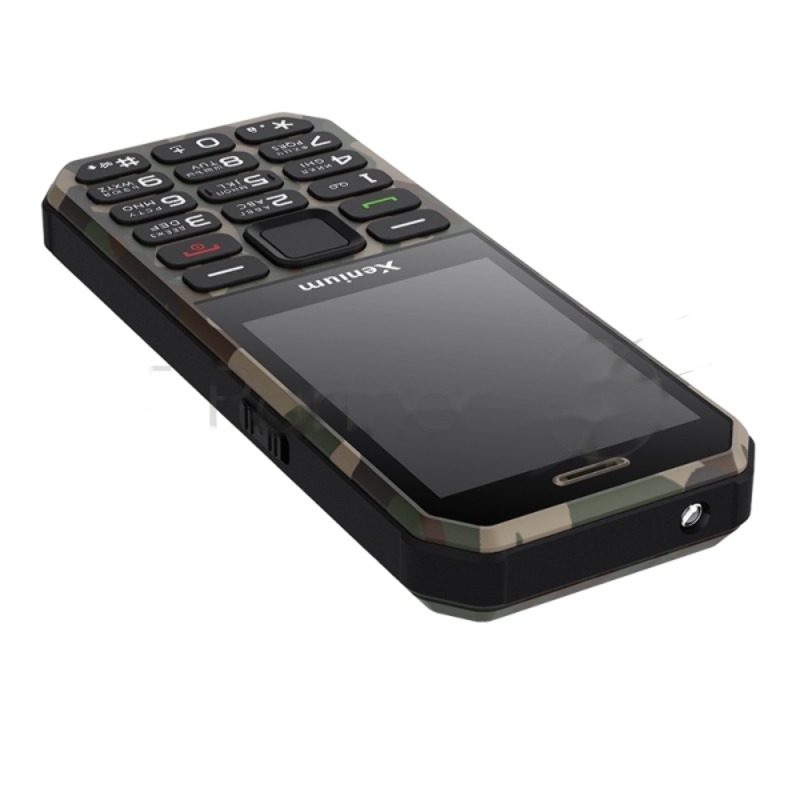 Мобильный телефон Xenium X300 зеленый камуфляж, вид 3